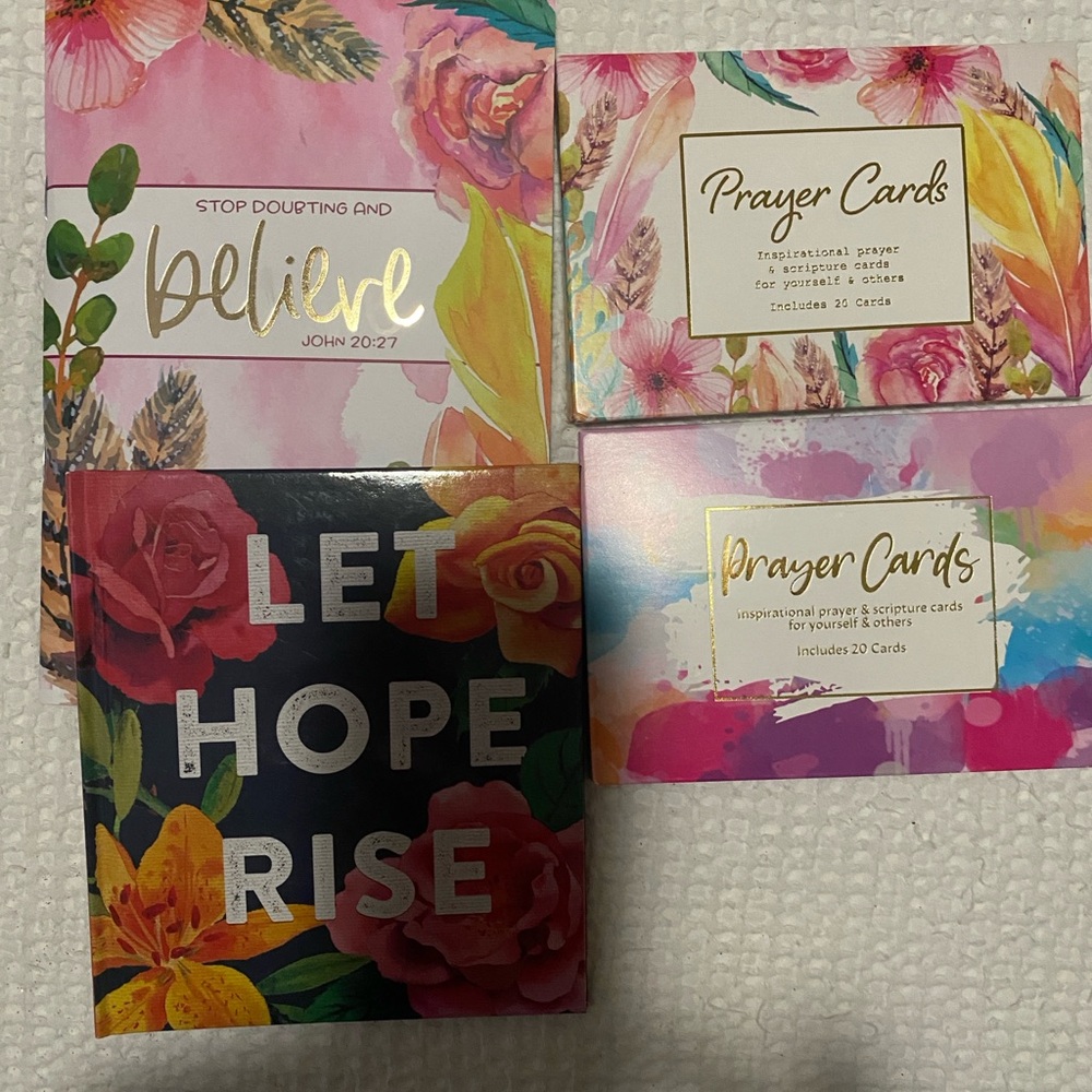 Inspirational Prayer Cards Set